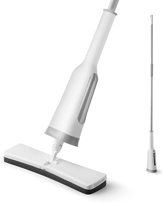 Narus Self-Squeezing Butterfly Lazy Mop – Easy Press Floor Cleaning Mop