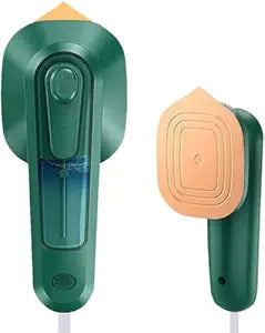 Narus Portable Micro Steam Iron – Handheld Garment Steamer (Green)