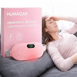 Narus Period Cramp Relief Belt – Electric Heating & Vibration Therapy for Menstrual Pain