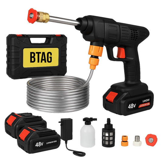 Narus High Pressure Car Washing Gun – Portable Multi-Purpose Water Spray Cleaner