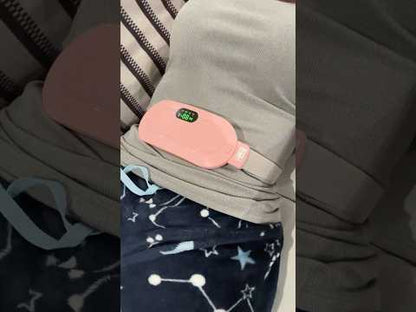 Narus Period Cramp Relief Belt – Electric Heating & Vibration Therapy for Menstrual Pain